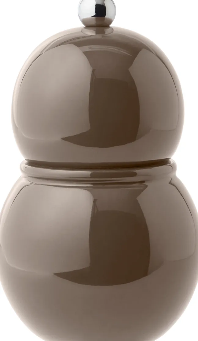 Addison Ross Salz- & Pfeffermühle Chubbie 12cm warmes grau