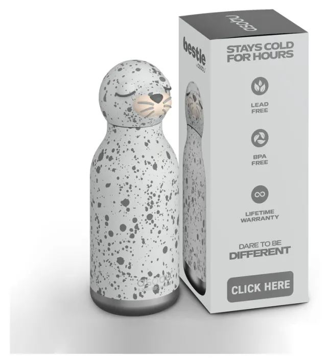 ASOBU® Bestie Trinkflasche 460ml Robbe