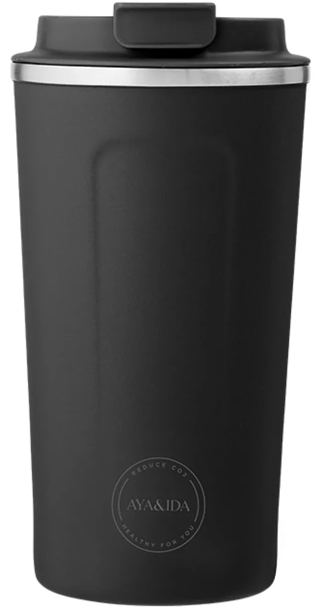 AYA&IDA CUP2GO Becher 500ml Matte Black