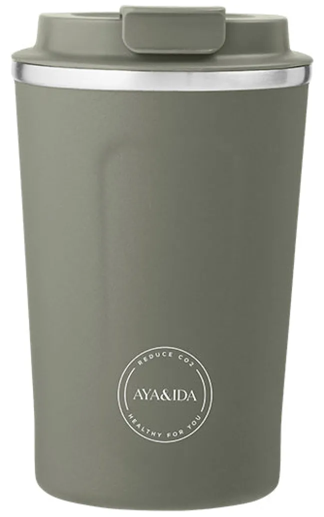 AYA&IDA CUP2GO Becher 380ml Troipcal Green