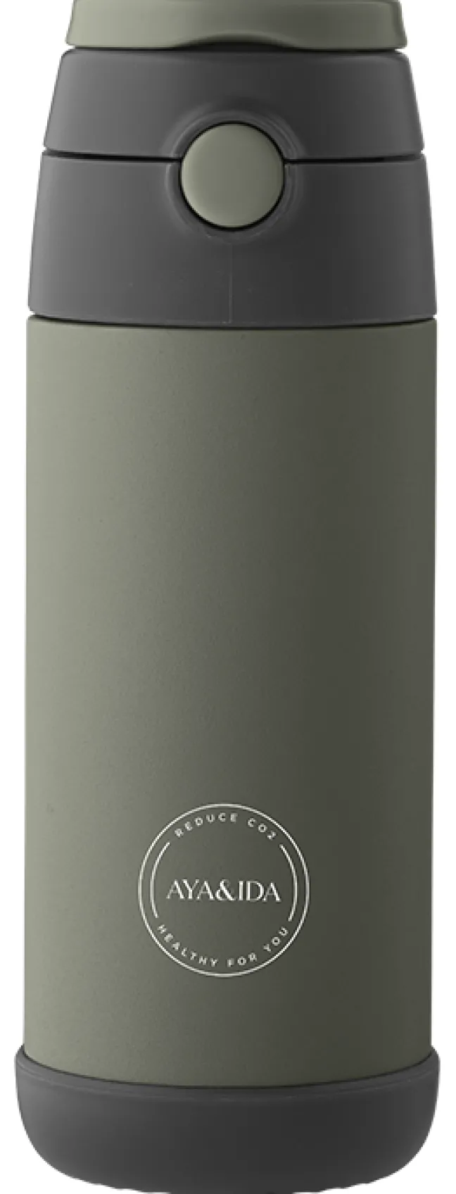 AYA&IDA Trinkflasche für Kinder 350ml Tropical Green