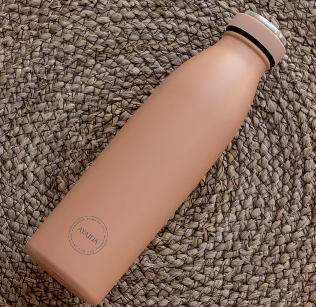 AYA&IDA Trinkflasche 500ml Organic Peach