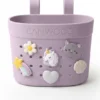 BANWOOD Pin & Ride Kinder-Lenkerkorb Lavender (für Laufrad, Roller & Fahrrad)