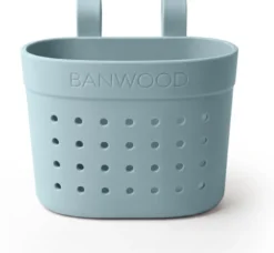BANWOOD Pin & Ride Kinder-Lenkerkorb Teal (für Laufrad, Roller & Fahrrad)