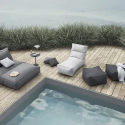 Blomus Outdoor Hocker STAY 60x60 cm Earth