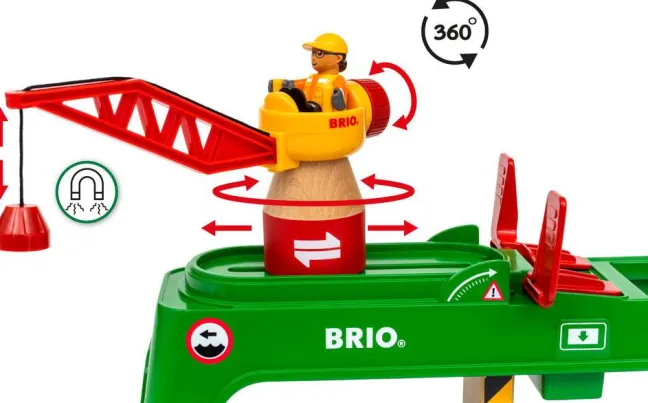 BRIO Bahn Verlade-Terminal 33996