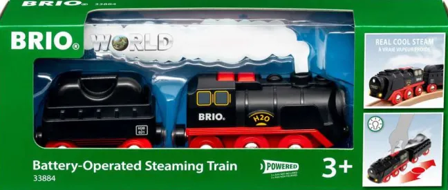 Brio Batterie-Dampflok mit Wassertank 33884