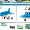 Brio Blaues Flugzeug 33306