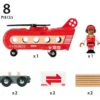 Brio Eisenbahn-Transporthubschrauber 33886