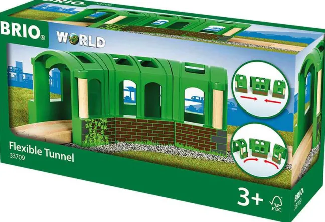 Brio Flexibler Tunnel 33709
