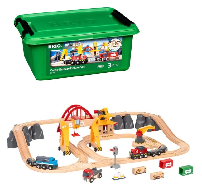 Brio Frachten Set Deluxe 33097