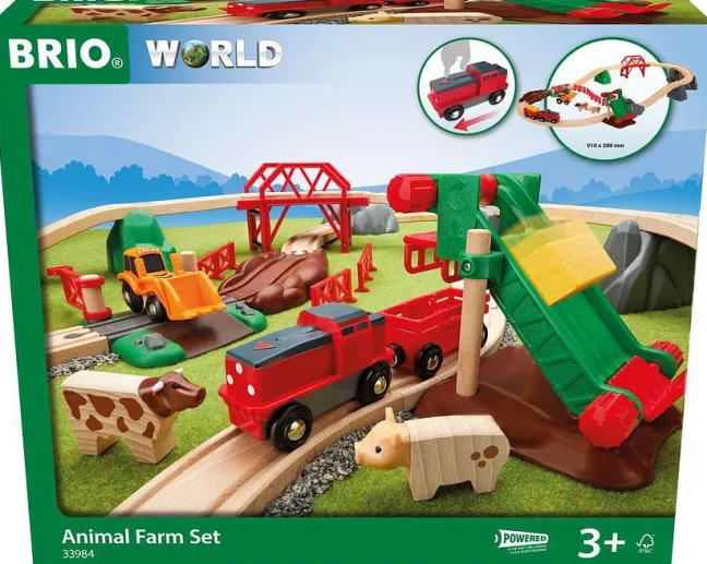 Brio Großes BRIO Bahn Bauernhof-Set 33984