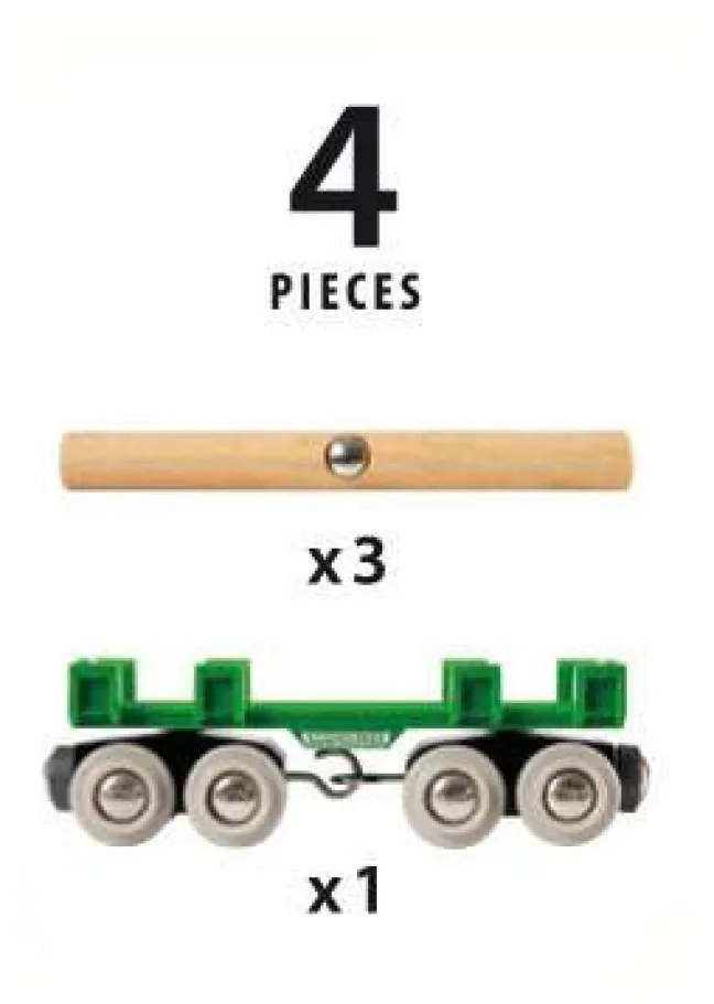Brio Langholzwagen 33696