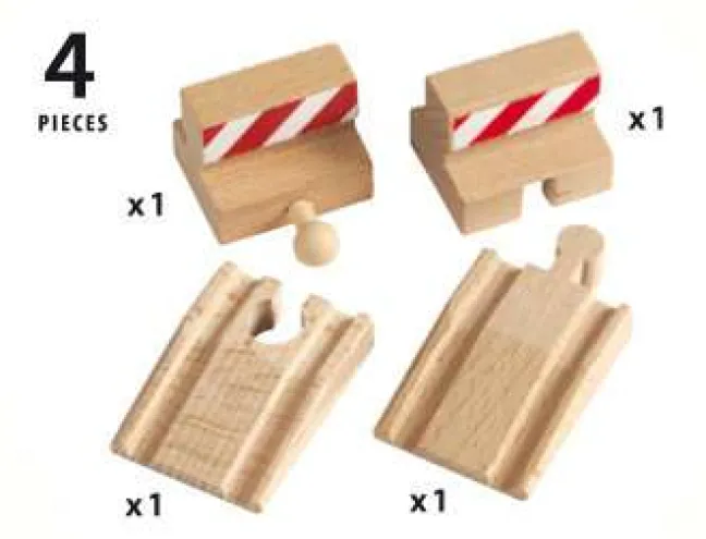 Brio Rampen & Prell-Bock Pack 33385