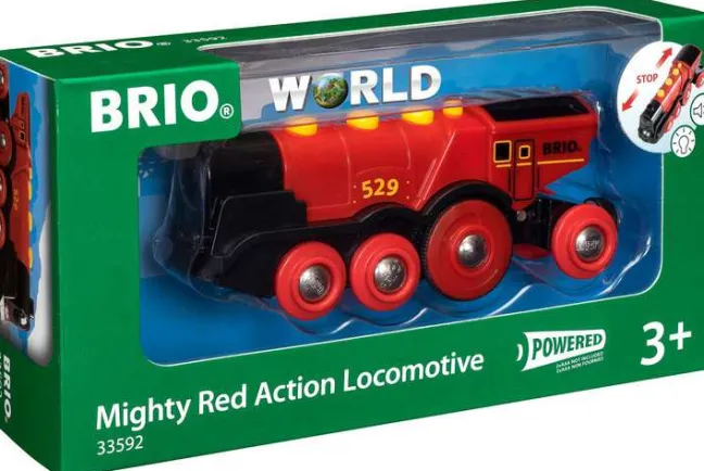 Brio Rote Lola Batterielok 33592