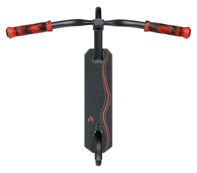 Chilli Scooter Wave Track M dunkelgrau/rot