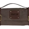 Crafted Messerrolle aus Washed Canvas mit 7 Taschen grau