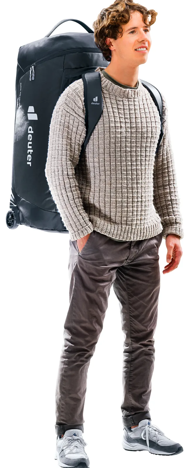 Deuter Tasche Duffel Pro Roller 90 black