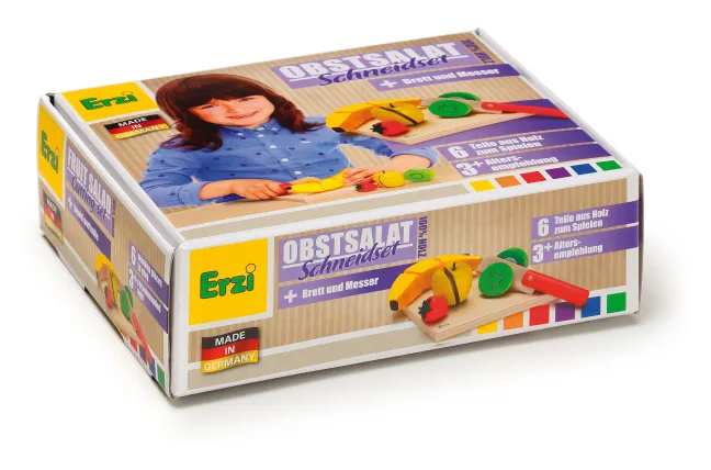 Erzi Kaufladenzubehör Schneidset Obstsalat 28206