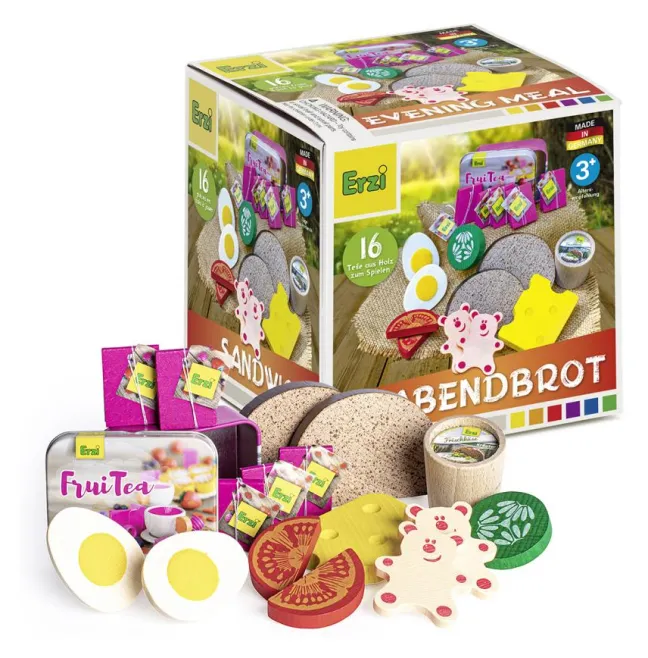Erzi Kaufladenzubehör Sortierung Abendbrot 28142