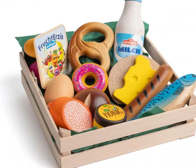 Erzi Kaufladenzubehör Sortiment Snacks XL 28220