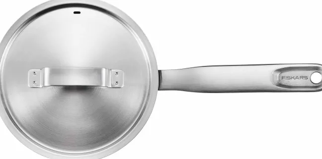 FISKARS All Steel Stieltopf 1,5 l mit Deckel