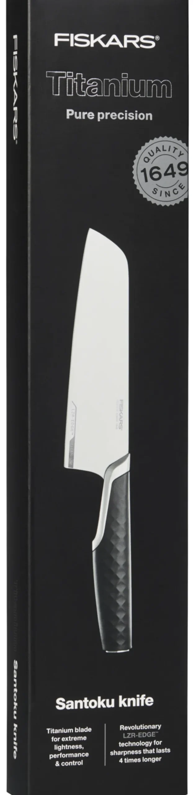 FISKARS Titanium Santokumesser Sale
