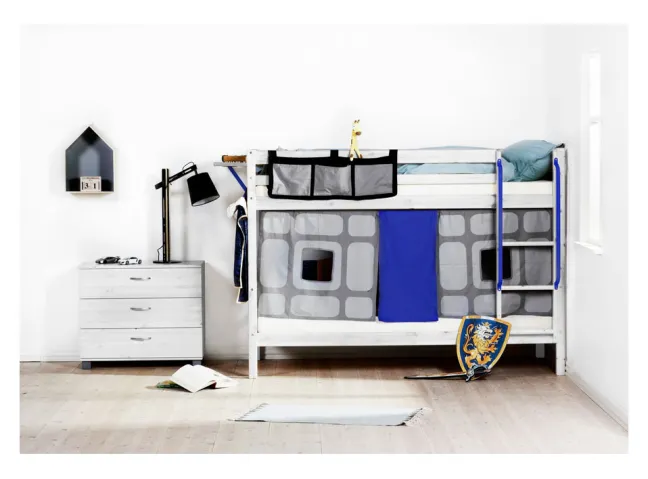 FLEXA Basic Hit Etagenbett weiß lasiert Sale