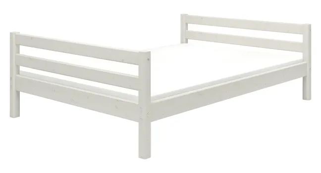 FLEXA Classic Bett 140x200cm weiß lasiert