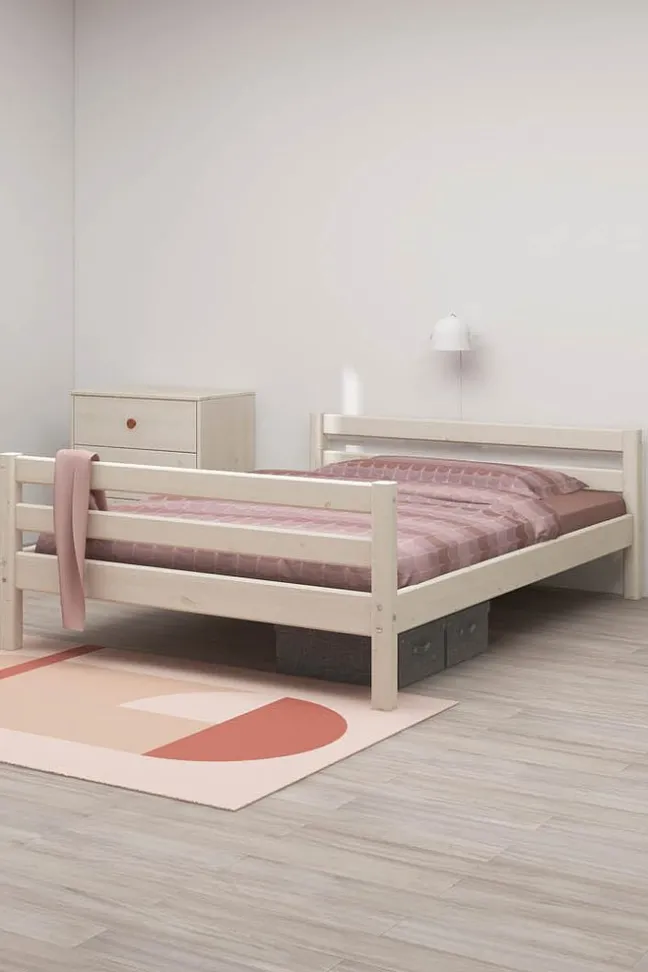 FLEXA Classic Bett 140x200cm weiß lasiert