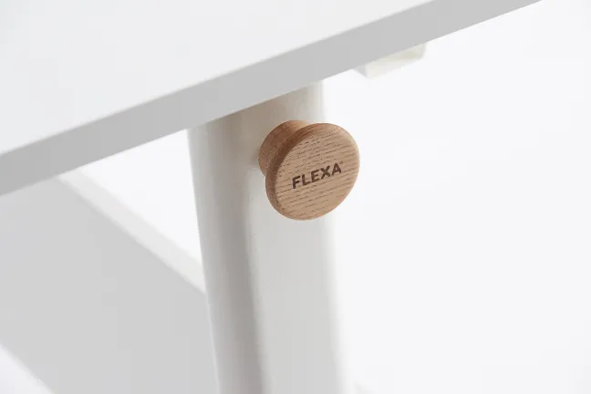 FLEXA Moby Middle Up Schreibtisch weiß 82-50150