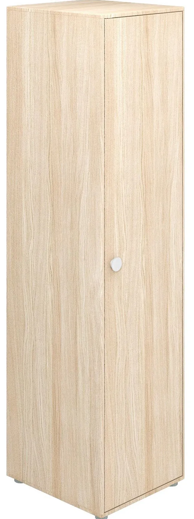 FLEXA Popsicle schmaler, hoher Kleiderschrank 1 Türe weiß Sale