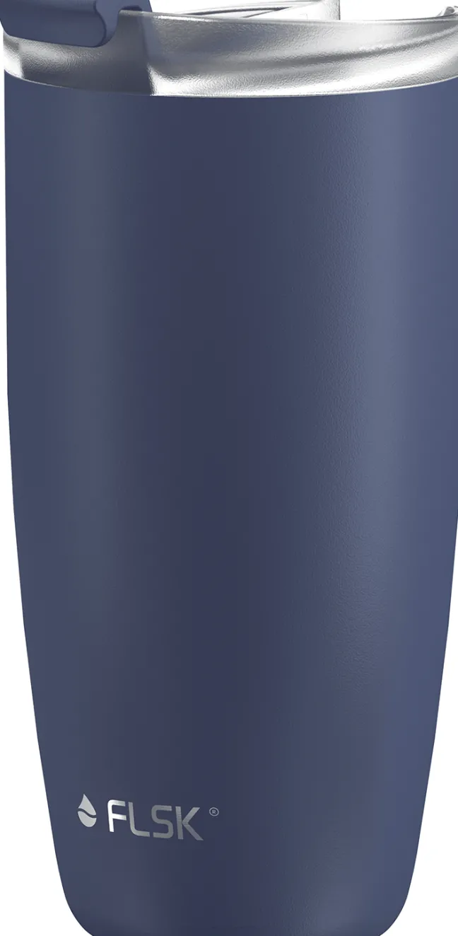 FLSK CUP Coffee to go Becher 500 ml dunkelblau