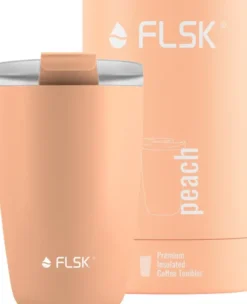 FLSK CUP Coffee to go Becher 350ml peach