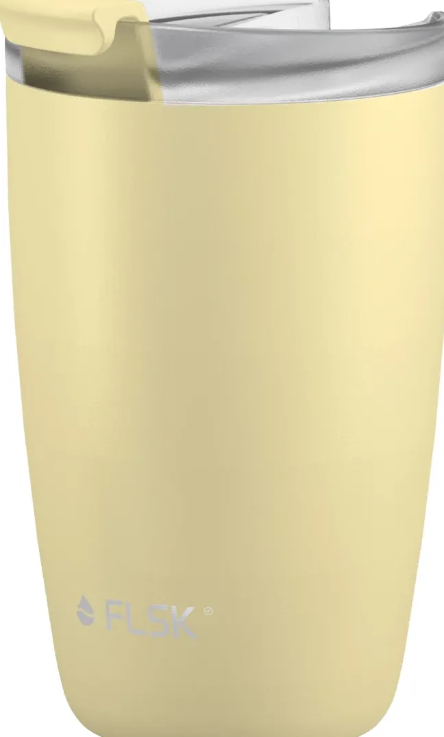 FLSK CUP Coffee to go Becher 350ml lemon