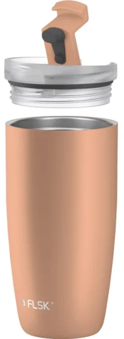 FLSK CUP Coffee to go Becher 500ml peach