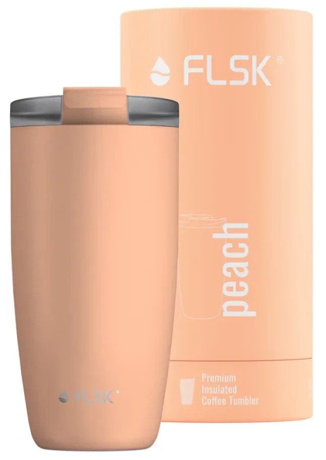 FLSK CUP Coffee to go Becher 500ml peach