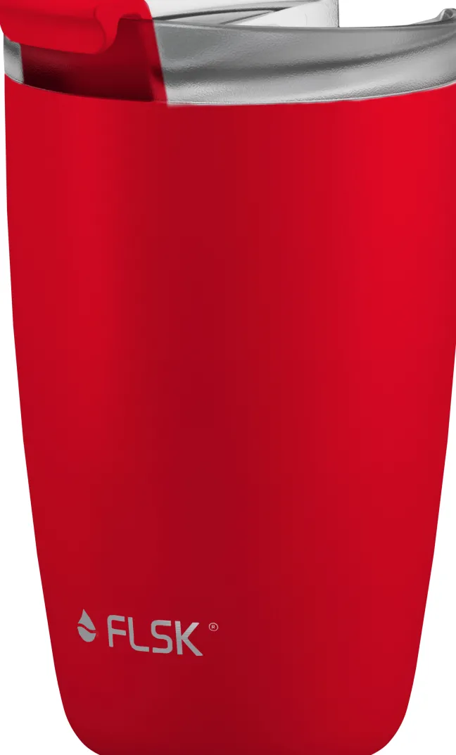 FLSK CUP Coffee to go Becher 350ml Red