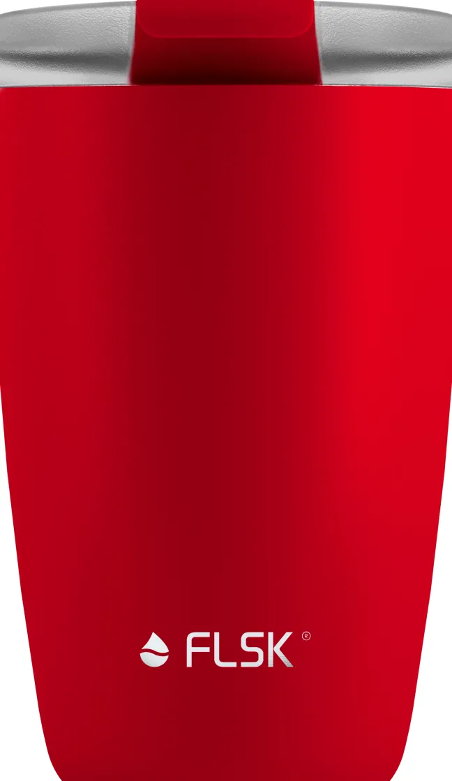 FLSK CUP Coffee to go Becher 350ml Red