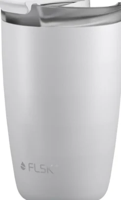FLSK CUP Coffee to go Becher 350 ml weiß