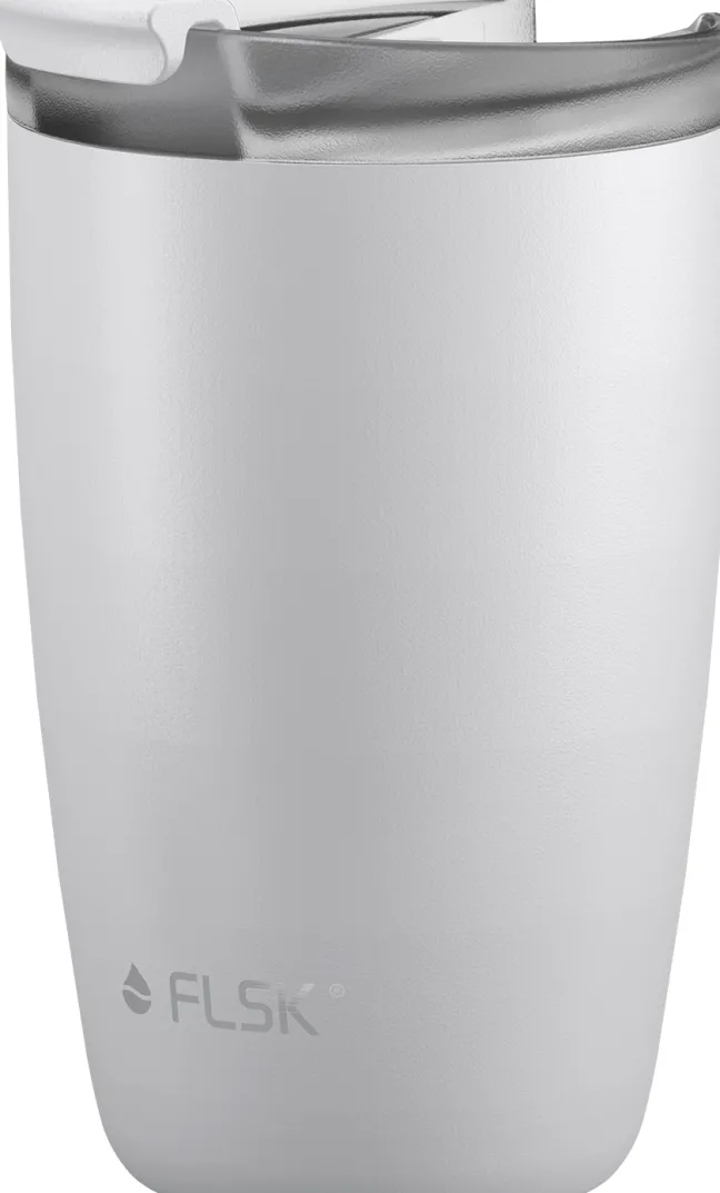 FLSK CUP Coffee to go Becher 350 ml weiß