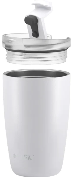 FLSK CUP Coffee to go Becher 350 ml weiß