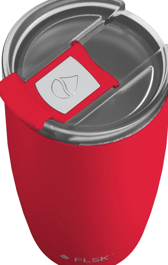 FLSK CUP Coffee to go Becher 500ml Red
