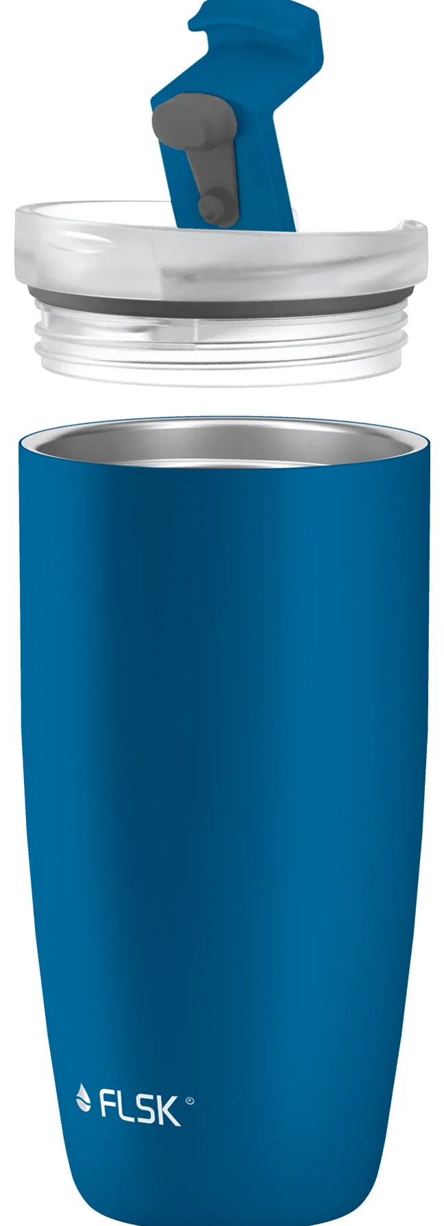 FLSK CUP Coffee to go Becher 500 ml blau
