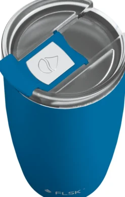 FLSK CUP Coffee to go Becher 500 ml blau