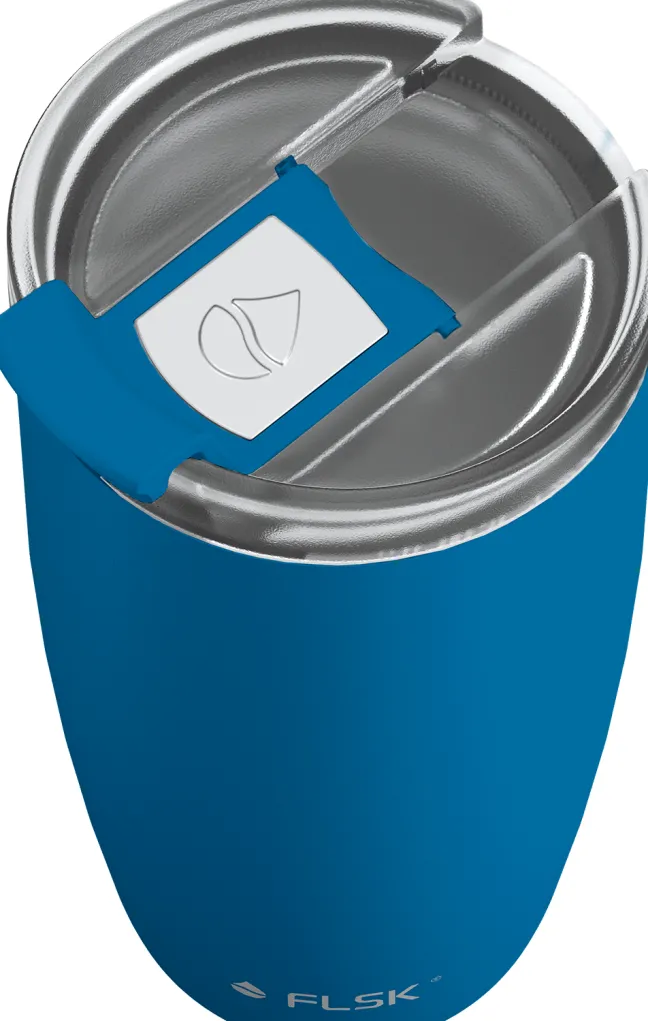 FLSK CUP Coffee to go Becher 500 ml blau