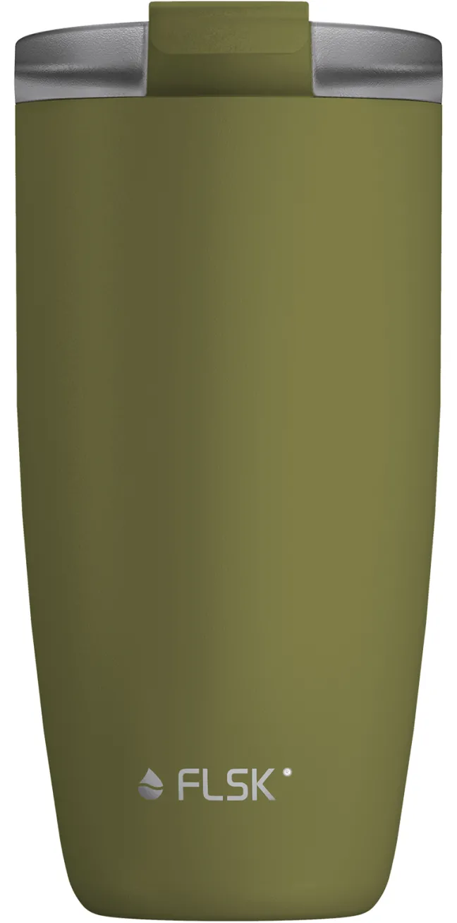 FLSK CUP Coffee to go Becher 500ml Olive