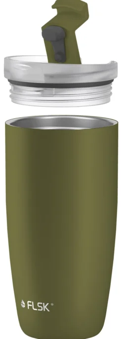 FLSK CUP Coffee to go Becher 500ml Olive