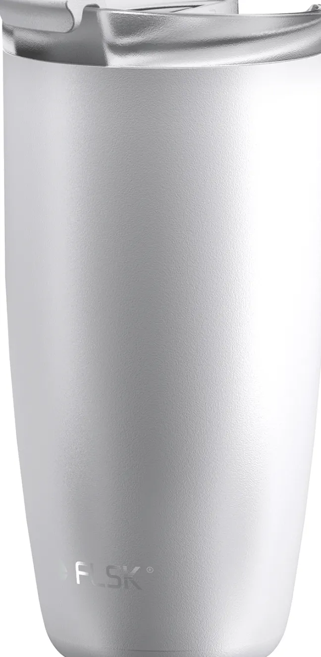 FLSK CUP Coffee to go Becher 500 ml weiß