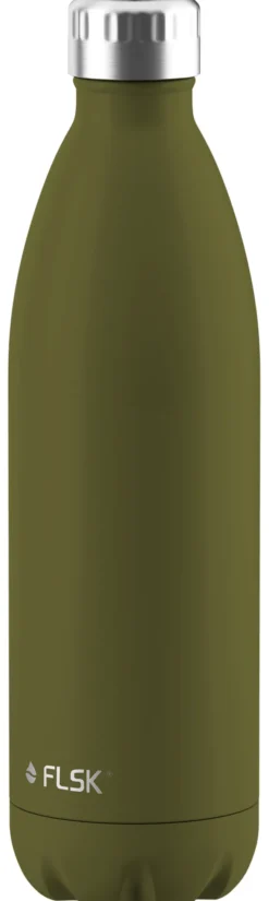 FLSK Isolierflasche 1000ml Olive